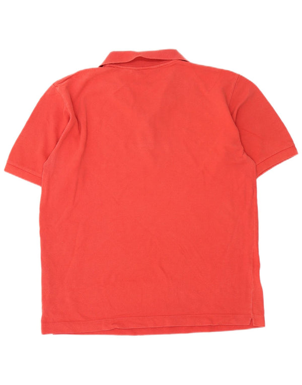Polo Kappa Hombre Algodón Rojo Medio