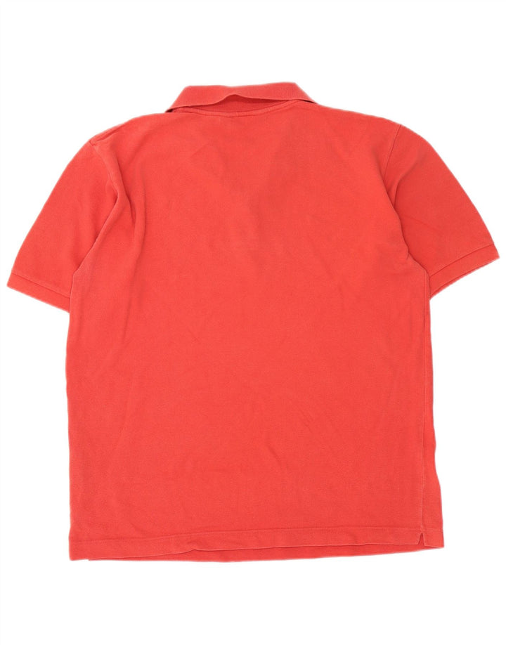 Polo Kappa Hombre Algodón Rojo Medio
