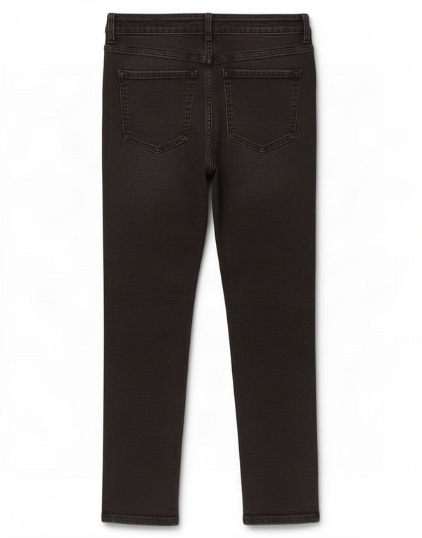 Marks & Spencer Womens Slim Jeans UK 14 Large W32 L27 Black Cotton