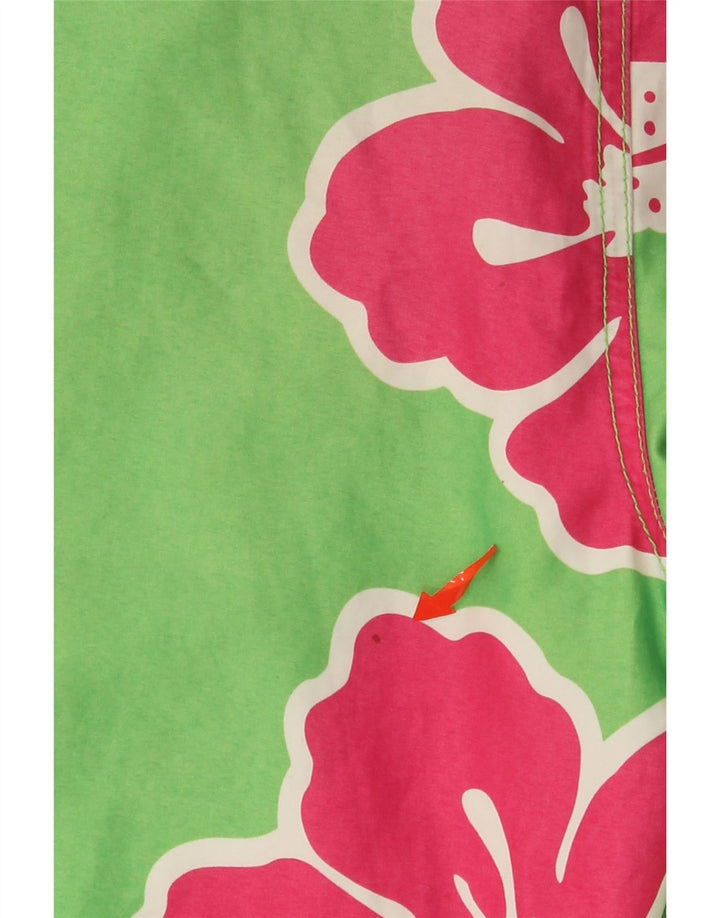 TOMMY HILFIGER Bañador para hombre Small Green Floral Poliéster