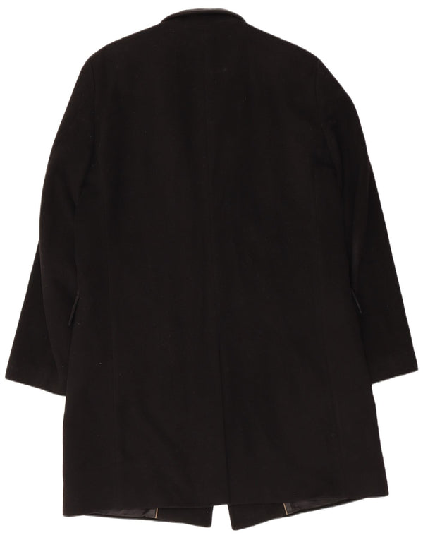 Abrigo Hugo Boss para hombre IT 54 2XL Lana virgen negra