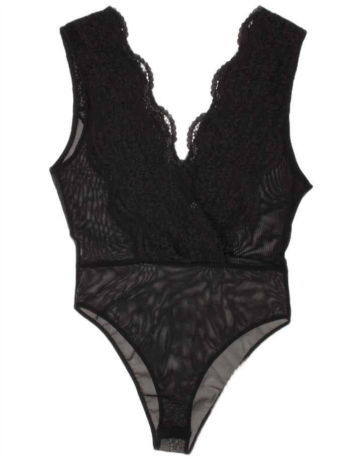 Body Zara Mujer Pequeño Negro