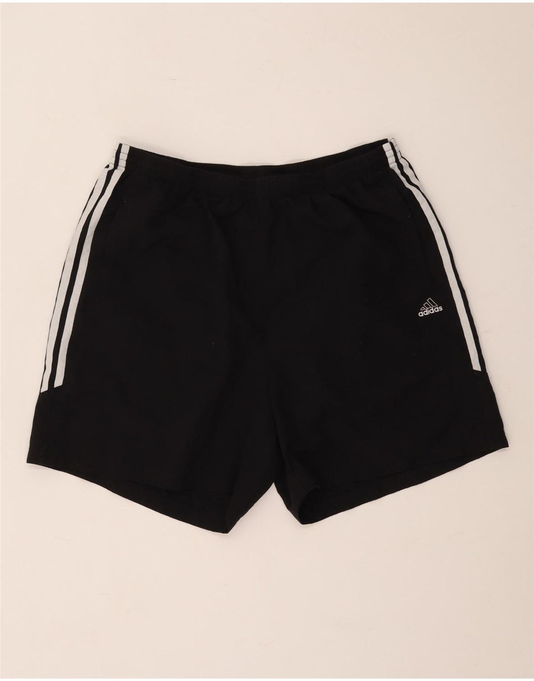 Adidas Pantalones cortos deportivos para hombre XL Negro Poliéster