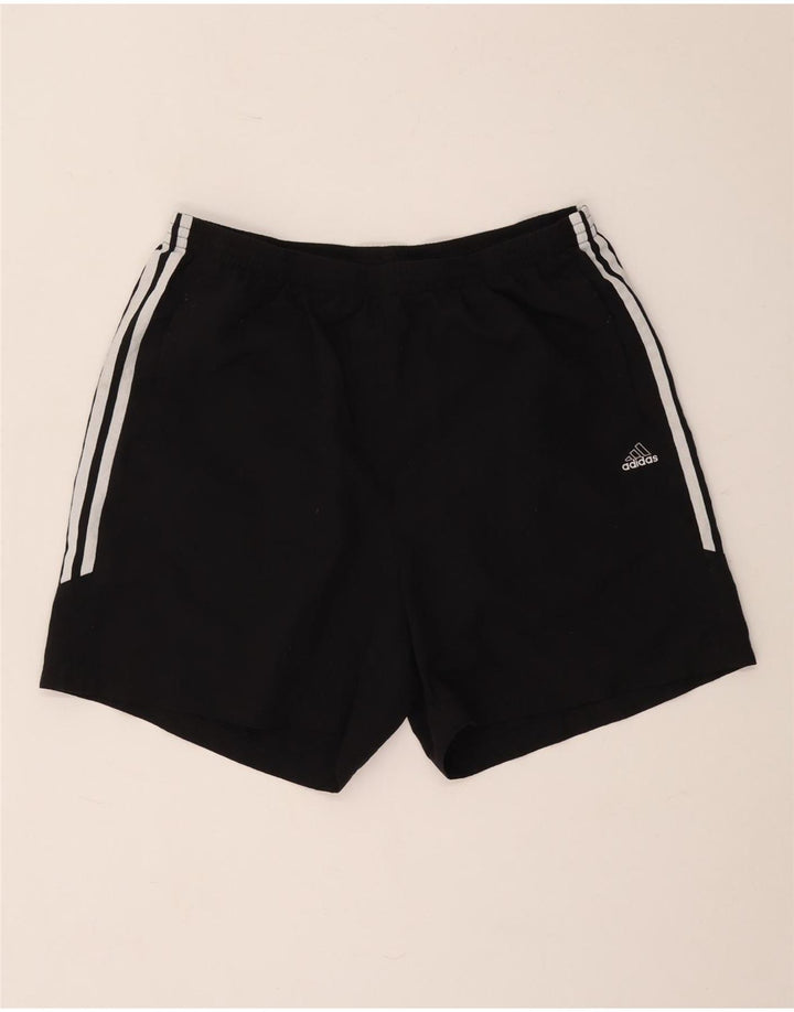 Adidas Pantalones cortos deportivos para hombre XL Negro Poliéster