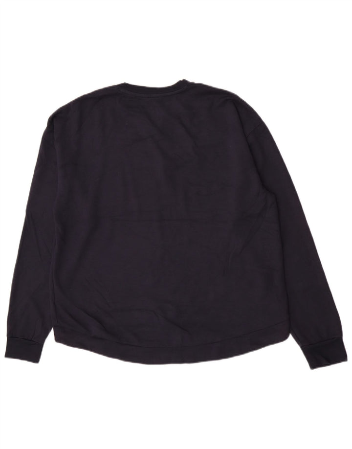 Ted Baker - Sudadera para mujer, talla 4, talla grande, viscosa azul marino