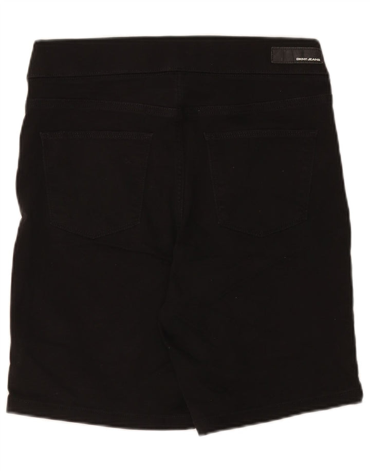 Bermudas Mujer Dkny W30 Medium Negro Algodón