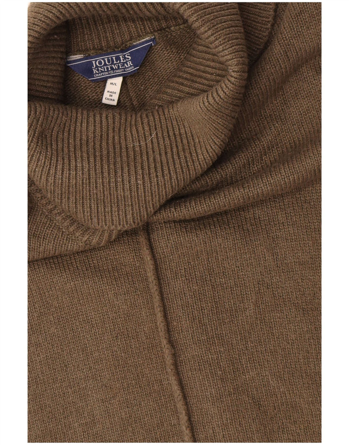 Joules Jersey tipo poncho extragrande con cuello vuelto para mujer UK 44 Viscosa caqui mediana