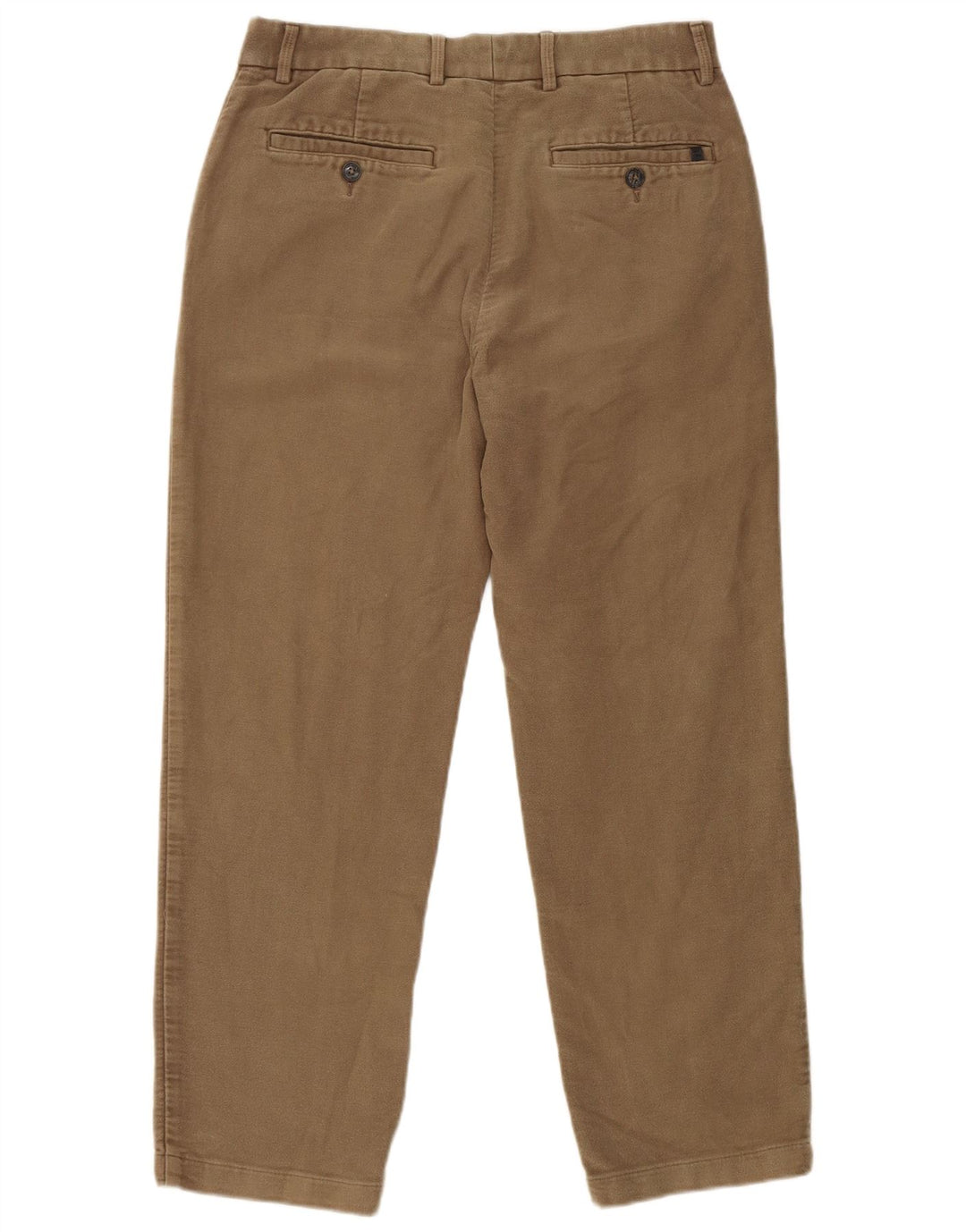 Marks & Spencer Pantalón chino regular para mujer W32 L29 Algodón beige
