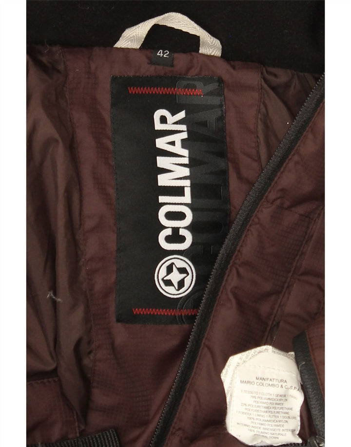 Chaqueta Acolchada Mujer Colmar Con Capucha IT 42 Poliamida Marrón Medio