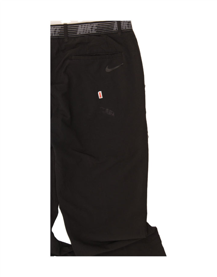 NIKE Mens Straight Chino Trousers W35 L32 Black Vintage Nike and Second-Hand Nike from Messina Hembry 