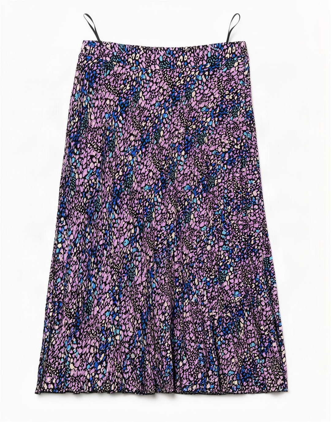 Marks & Spencer Falda Acampanada para Mujer UK 44 Grande W34 Multicolor Manchado