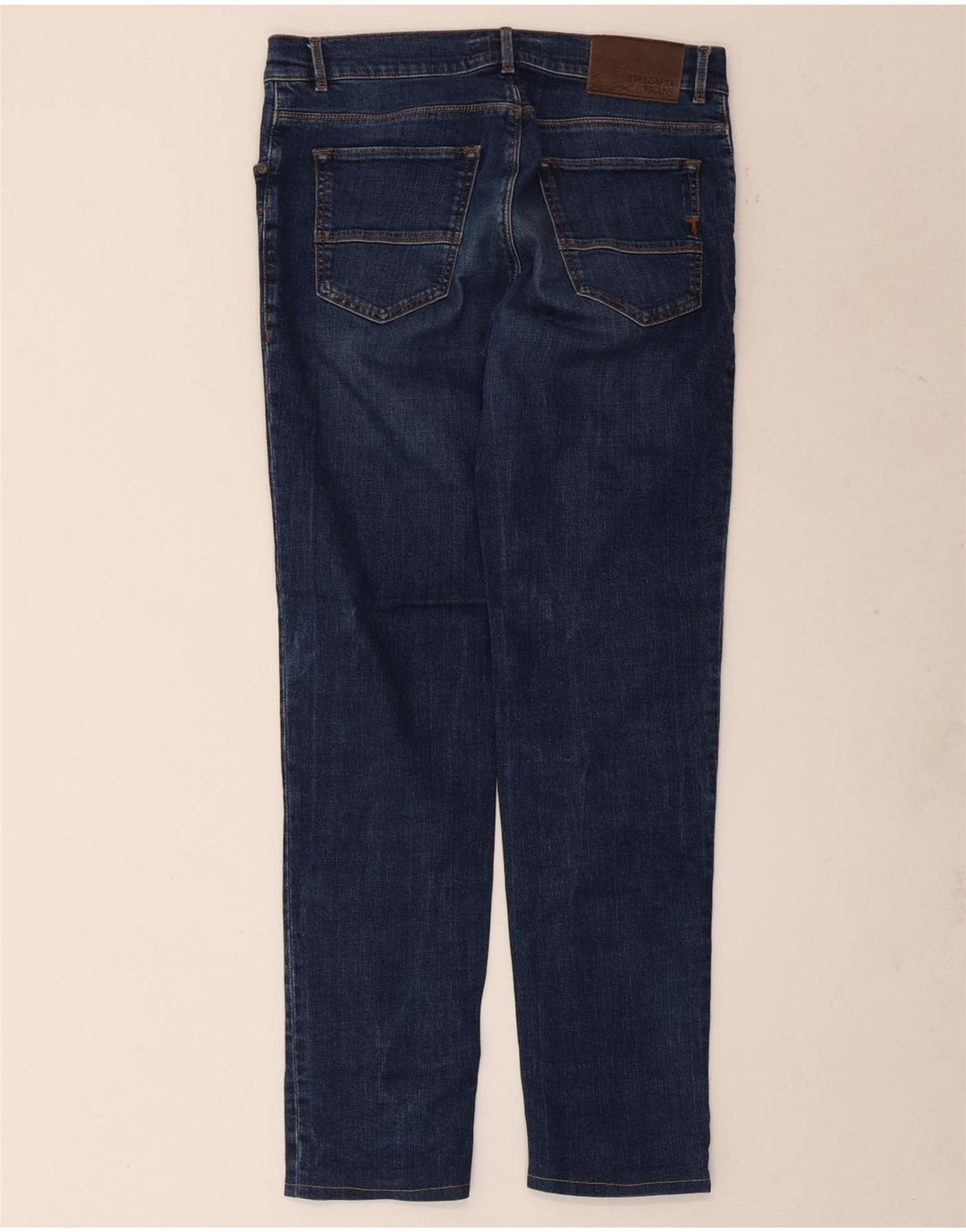 TRUSSARDI Vaqueros ajustados para hombre W33 L30 Algodón azul
