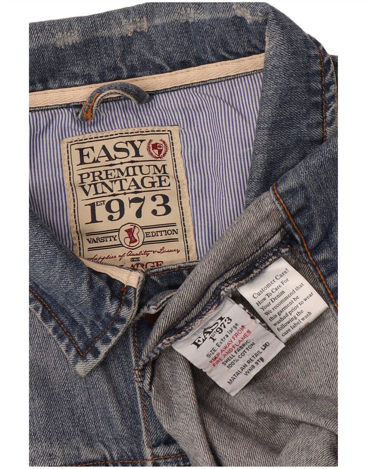 Chaqueta vaquera para hombre Easy UK 40 Algodón azul grande