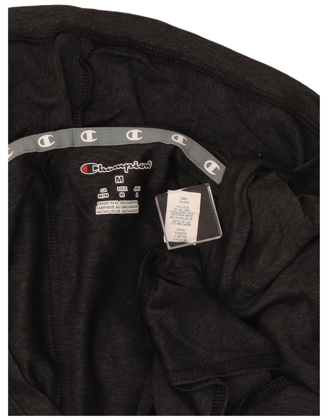 Champion Top gráfico con capucha para mujer, manga larga, UK 42, gris medio