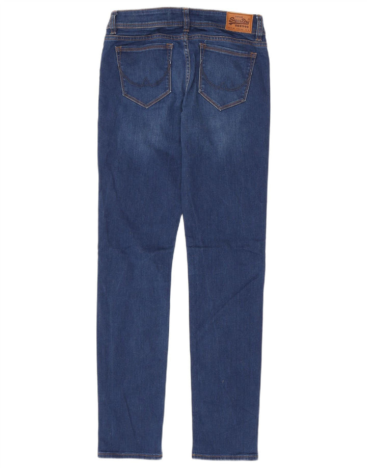 Vaqueros Superdry Imogen Slim W26 L32 Algodón Azul Mujer