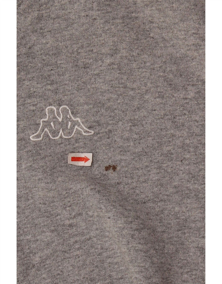 Kappa Mujer Crop Top Manga Larga ES 40 XL Gris