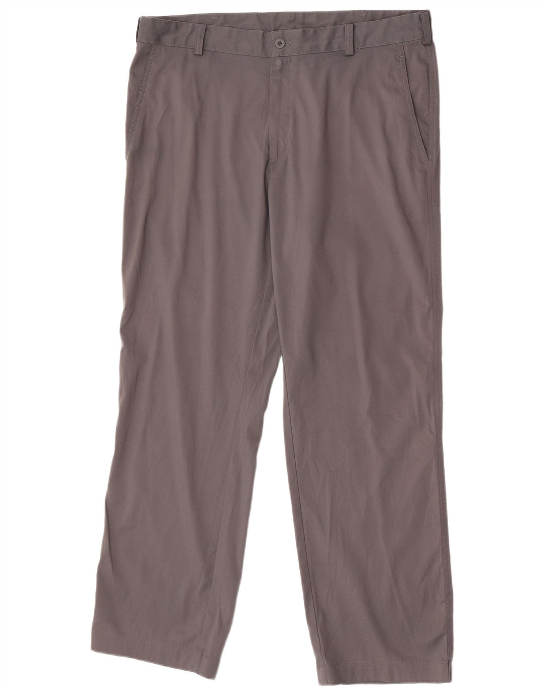 Pantalón chino recto Dri Fit para hombre Nike W36 L30 Poliéster gris