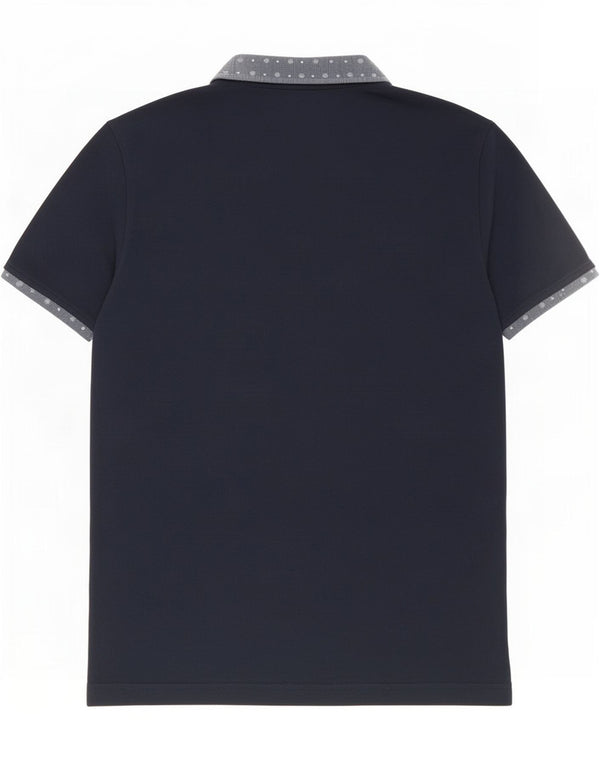 Penguin Hombre Heritage Slim Fit Polo XL Azul Marino Colorblock Algodón