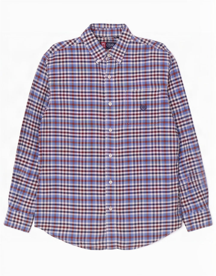 Chaps Camisa para hombre grande multicolor a cuadros
