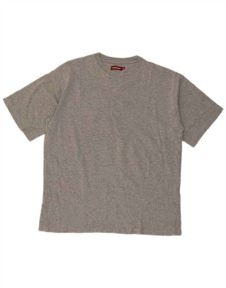 Carrera Camiseta para hombre Top 2XL Algodón moteado gris