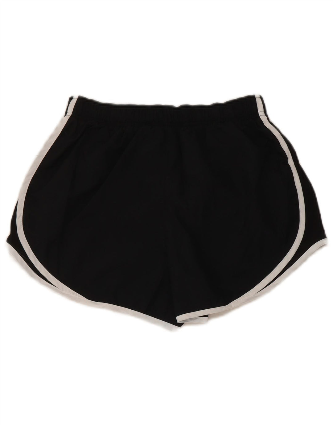 Nike - Pantalones cortos deportivos Dri Fit para mujer (talla pequeña), color negro y poliéster