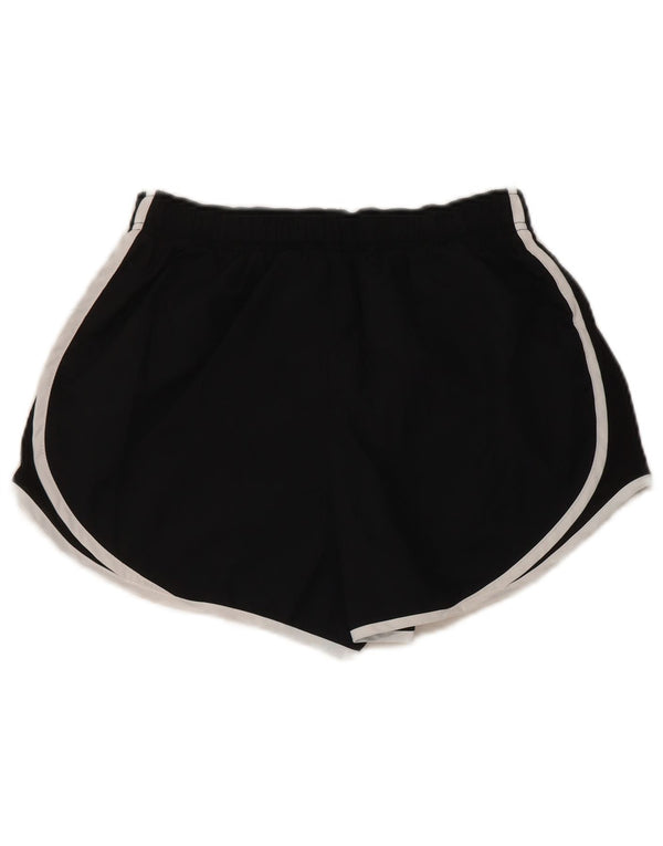 Nike - Pantalones cortos deportivos Dri Fit para mujer (talla pequeña), color negro y poliéster