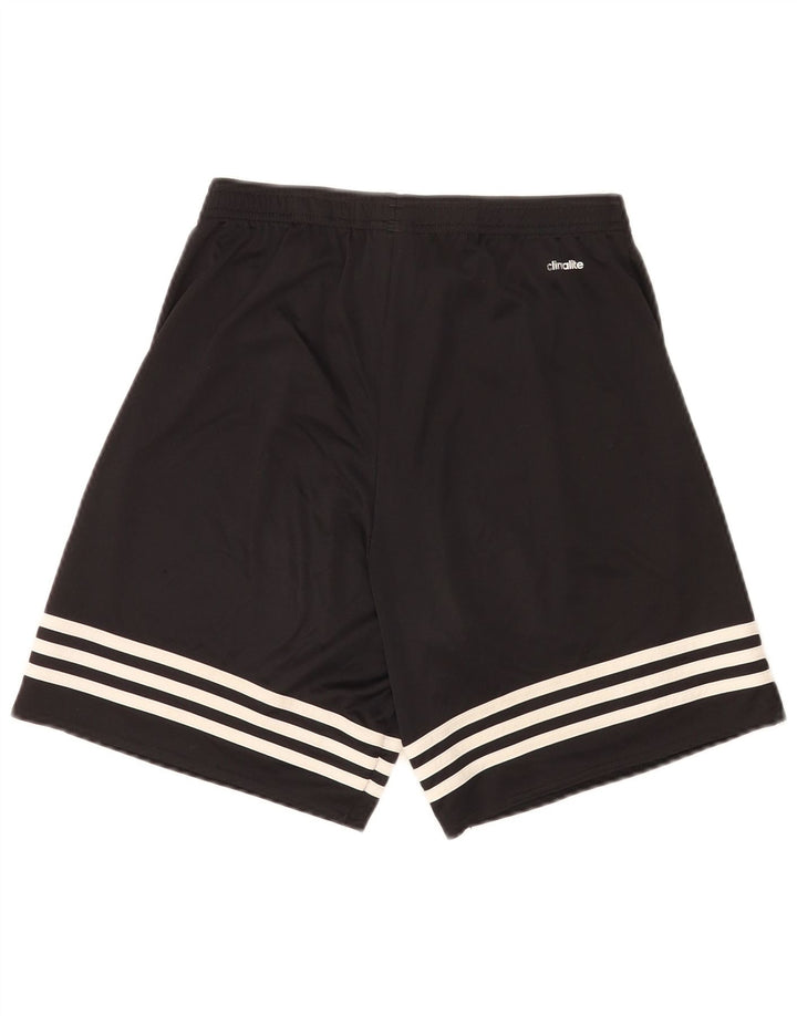 Adidas Mens Climalite Sport Shorts Pequeño Negro Poliéster