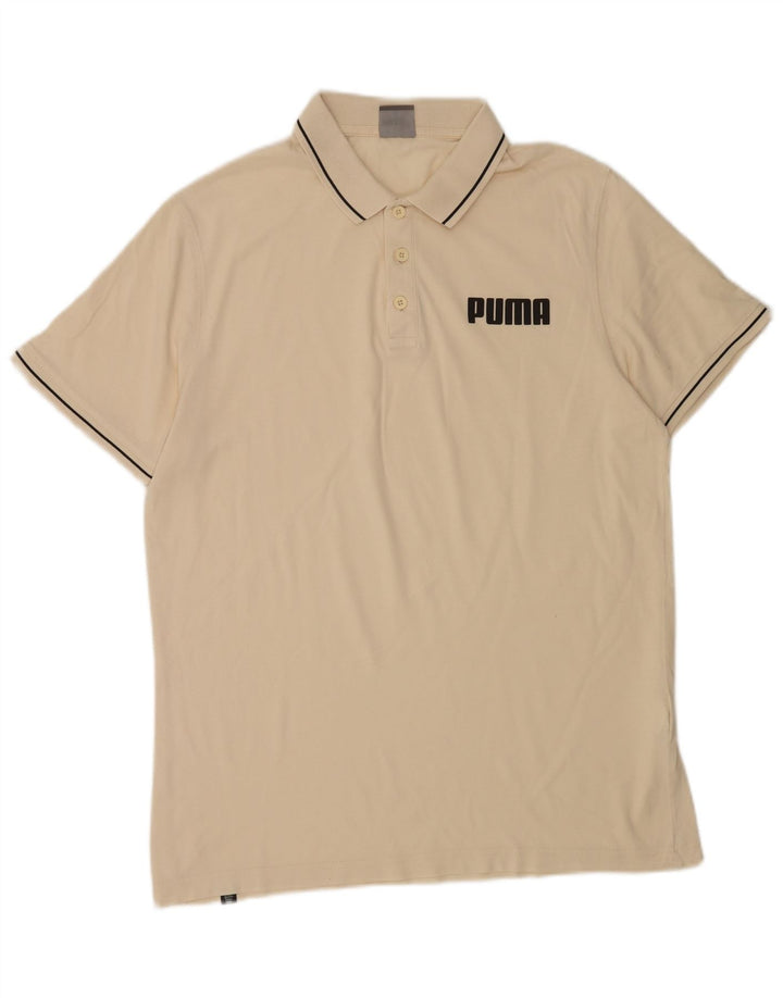 Puma - Polo para hombre, talla grande, color beige