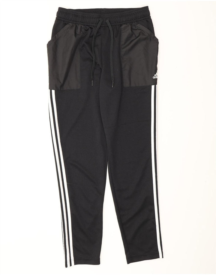 Adidas Hombre Aeroready Pantalones De Chándal Mediano Negro Colorblock Poliéster
