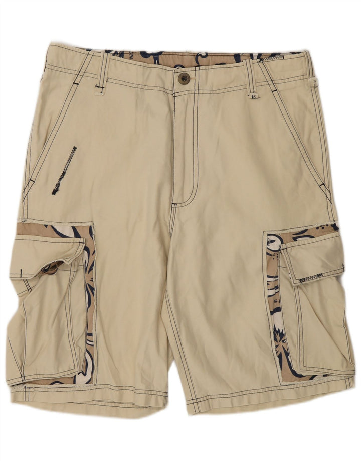 Pantalones cortos cargo Sundek para hombre W31 Algodón beige medio