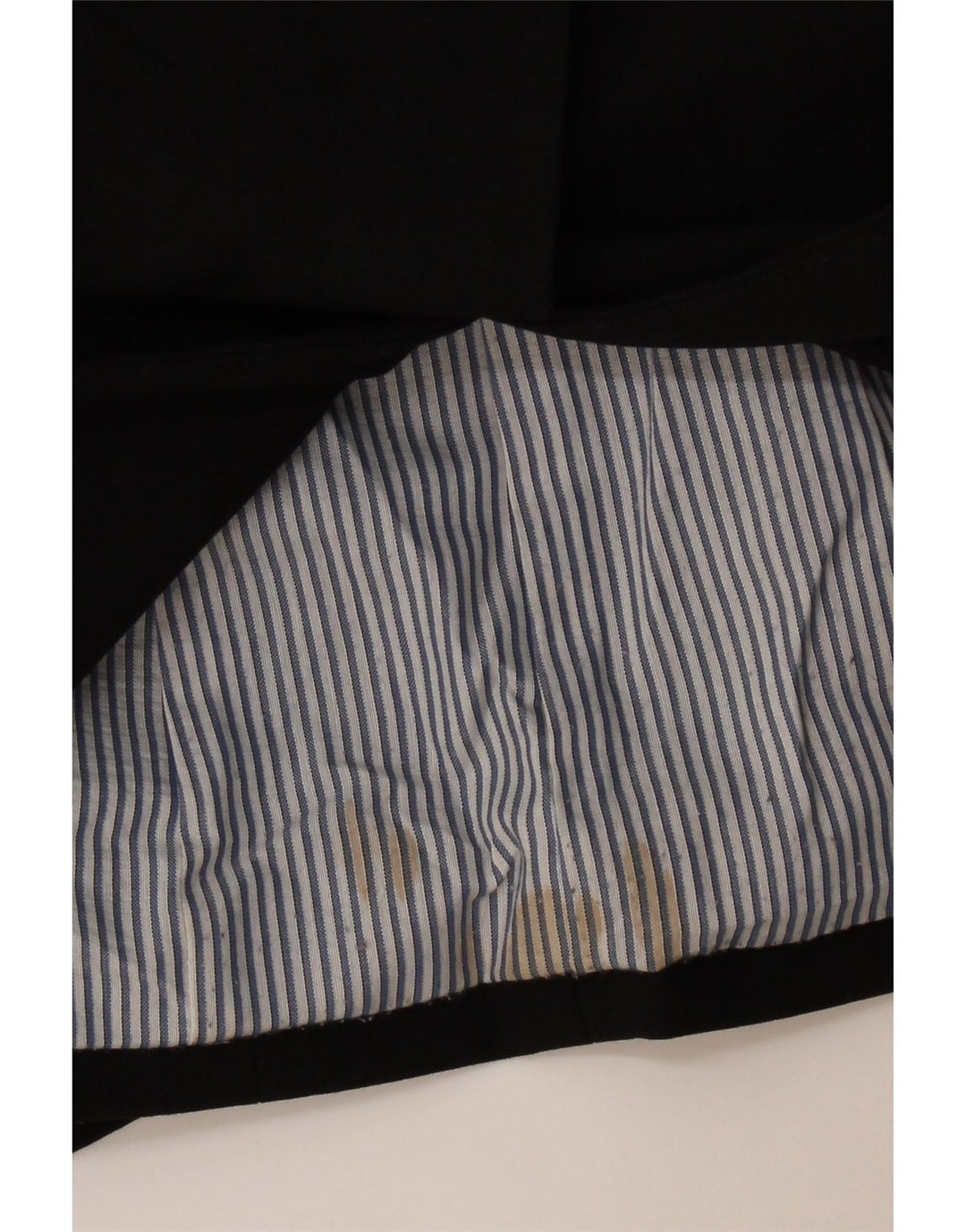 ZARA Chaqueta Blazer De 1 Botón Para Mujer UK 10 Small Poliéster Negro