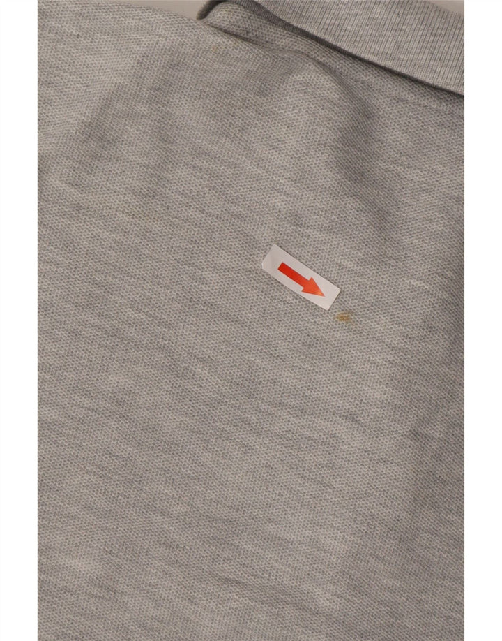 L.L.BEAN Polo para mujer UK 44 Algodón moteado gris medio