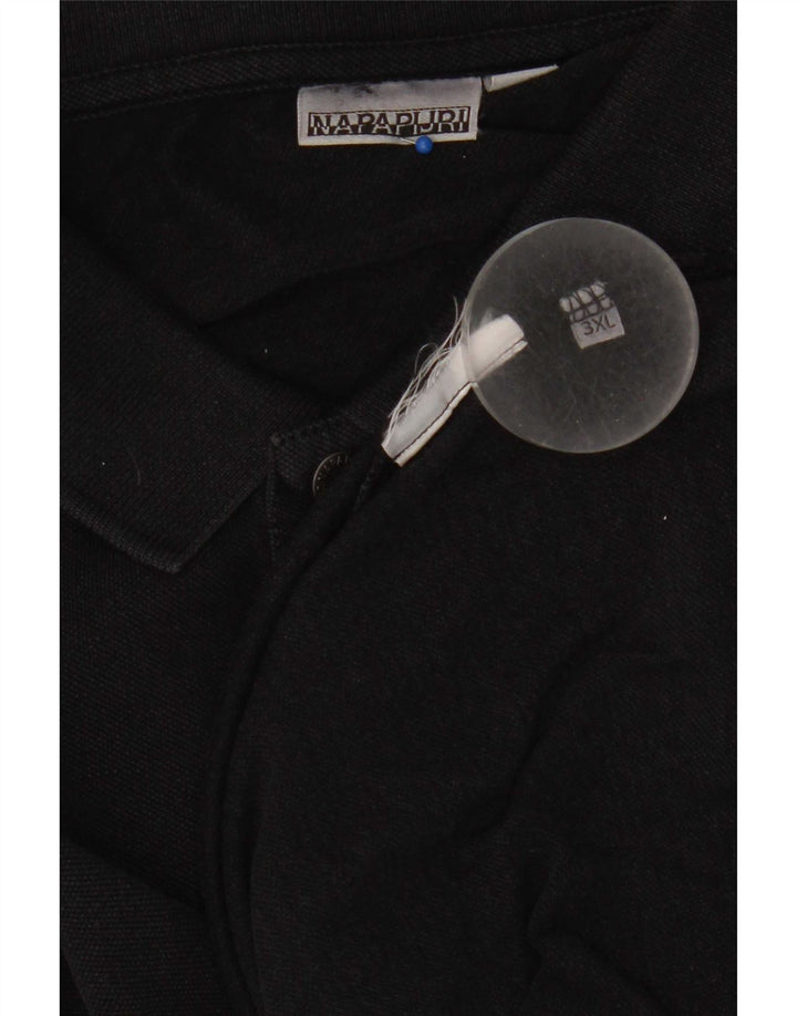 Napapijri Polo Hombre 3XL Negro