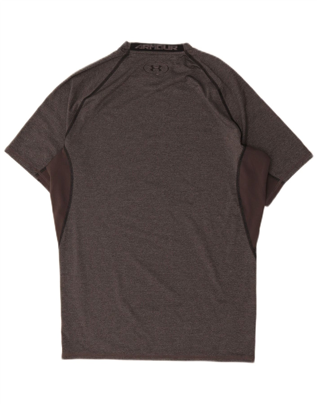 Under Armour Hombre Camiseta Top Gris Medio Colorblock