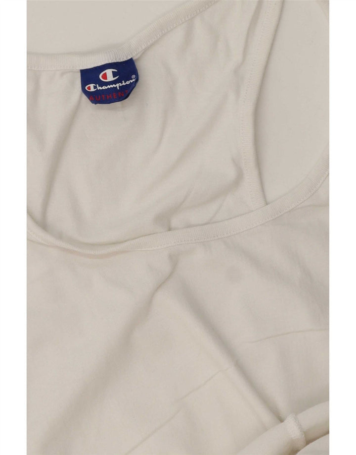 Champion Chaleco Para Hombre Top Grande Blanco