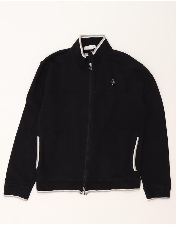 Conte of Florence Chándal para hombre Chaqueta superior Algodón negro mediano