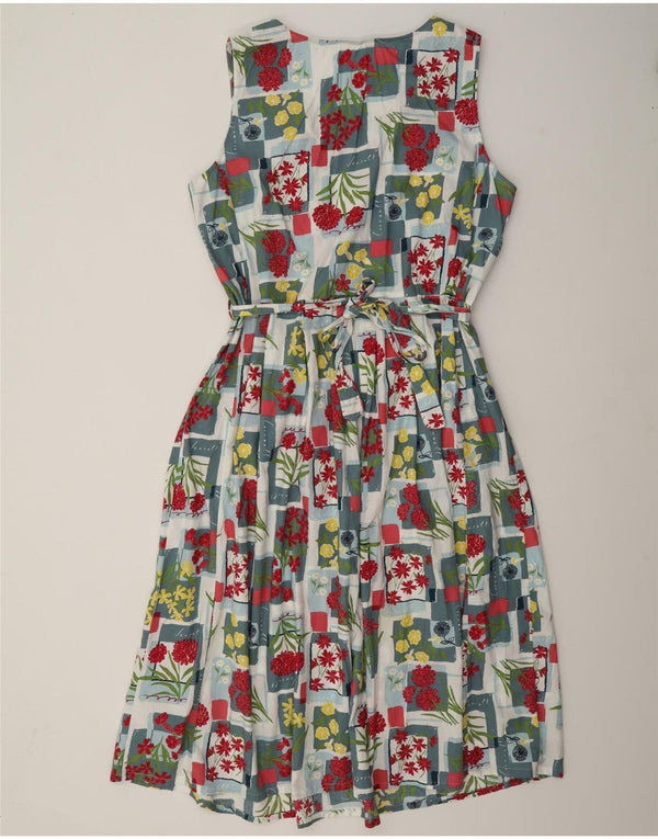 Seasalt Cornwall Vestido acampanado para mujer UK 22 3XL Multicolor Floral