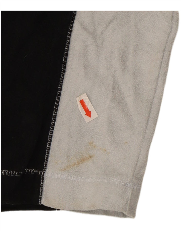 Eddie Bauer Jersey De Forro Polar Con Cremallera Y Cuello Para Hombre Grande Negro Poliéster Color Block