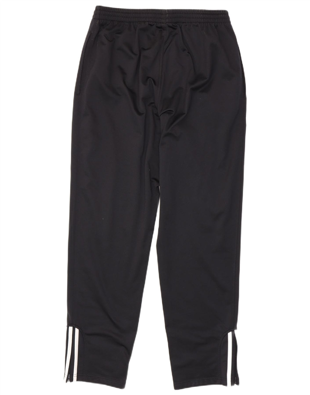 Adidas Pantalones de chándal para hombre UK 42/44 Large Negro Poliéster