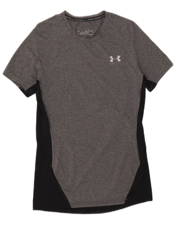 Under Armour Camiseta Heat Gear para hombre, talla XS, color gris