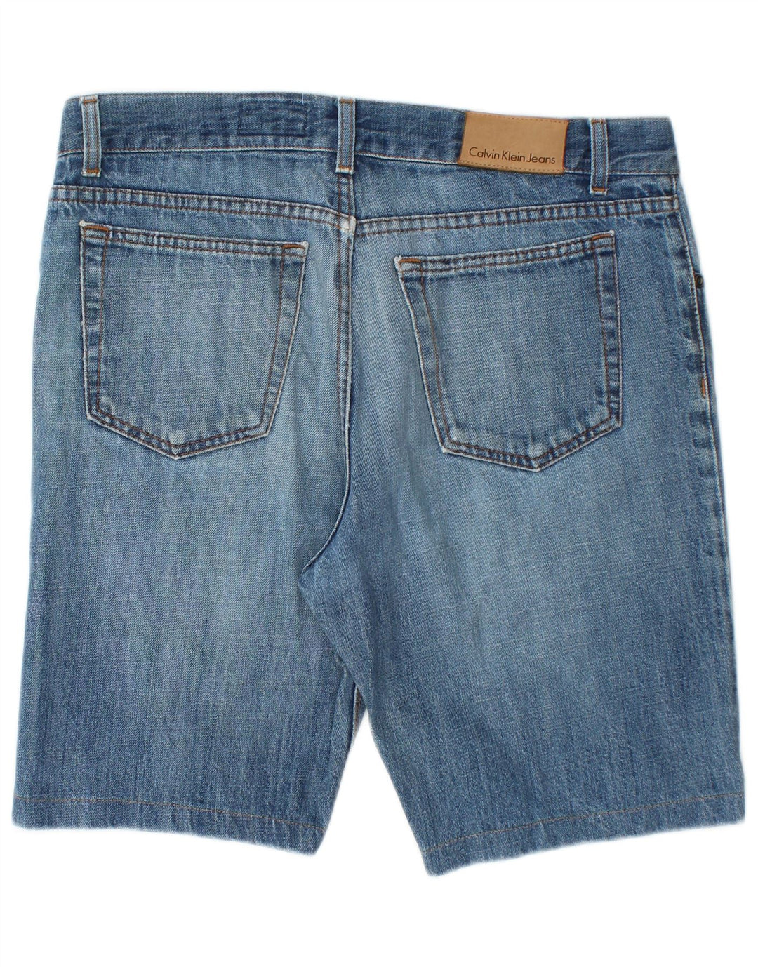 CALVIN KLEIN Shorts vaqueros para hombre W34 Algodón azul grande