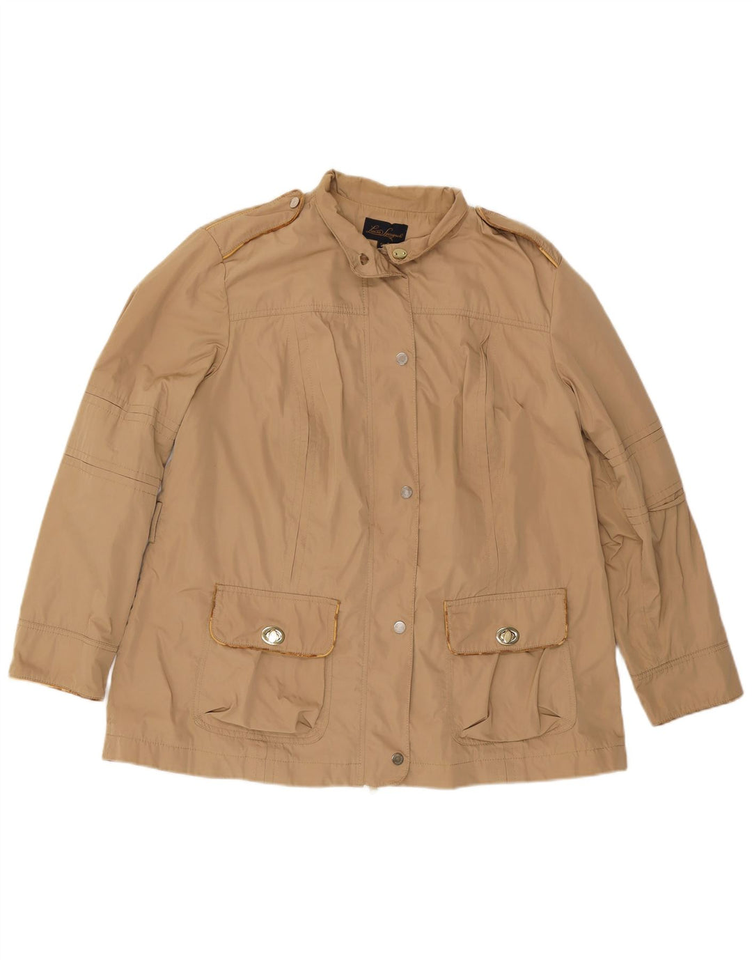 LUISA SPAGNOLI Chaqueta Militar Mujer IT 50 XL Poliéster Beige