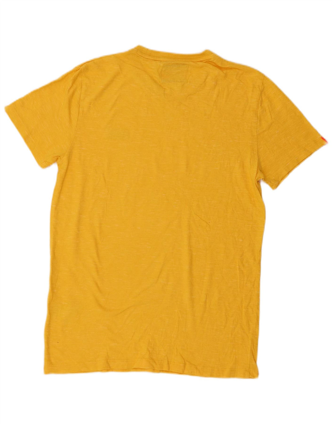 Camiseta Superdry Hombre Top Medium Amarillo Algodón
