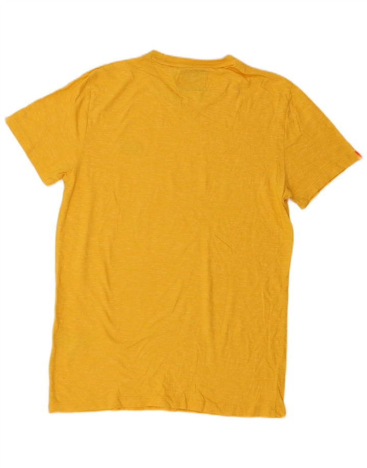 Camiseta Superdry Hombre Top Medium Amarillo Algodón