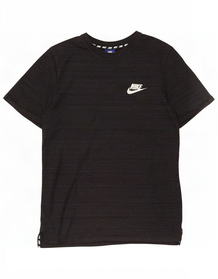 Camiseta Nike Hombre Top Small Gris Moteado