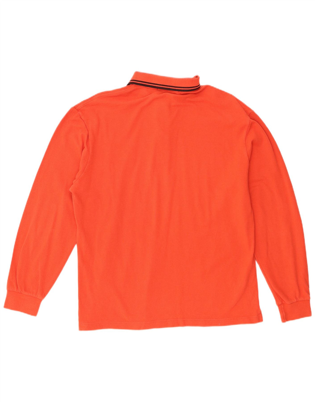 Fred Perry Polo De Manga Larga Para Hombre De Algodón Naranja Medio