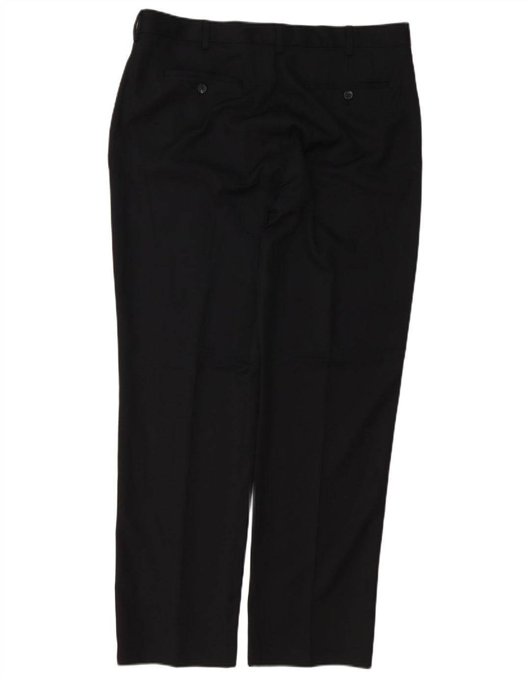 Pantalón de traje recto para hombre Izod W36 L32 Poliéster negro