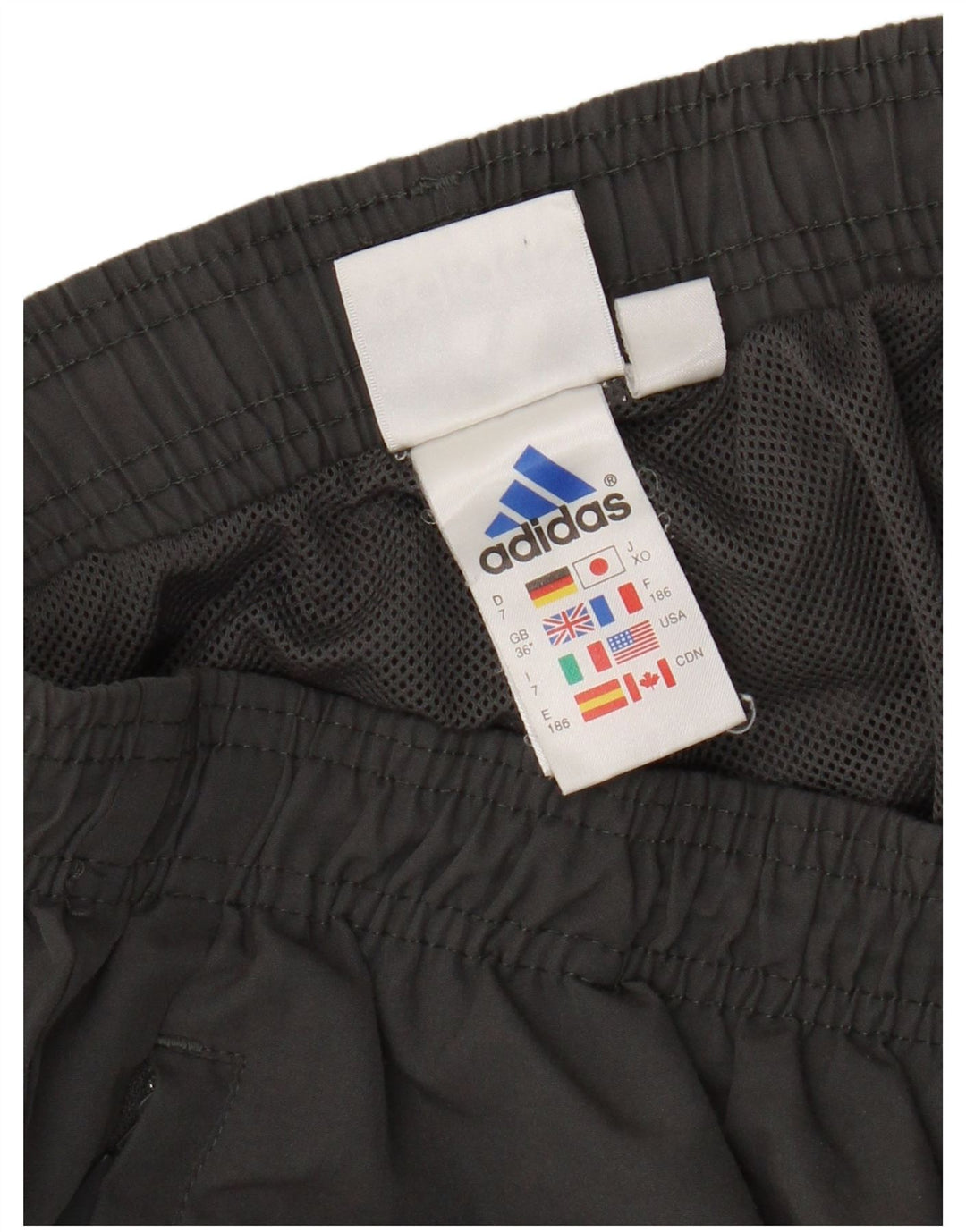 Pantalón De Chándal Adidas Hombre Grande Gris Poliéster