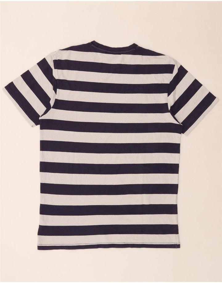 VANS Camiseta Hombre Top Large Azul Marino Rayas Algodón