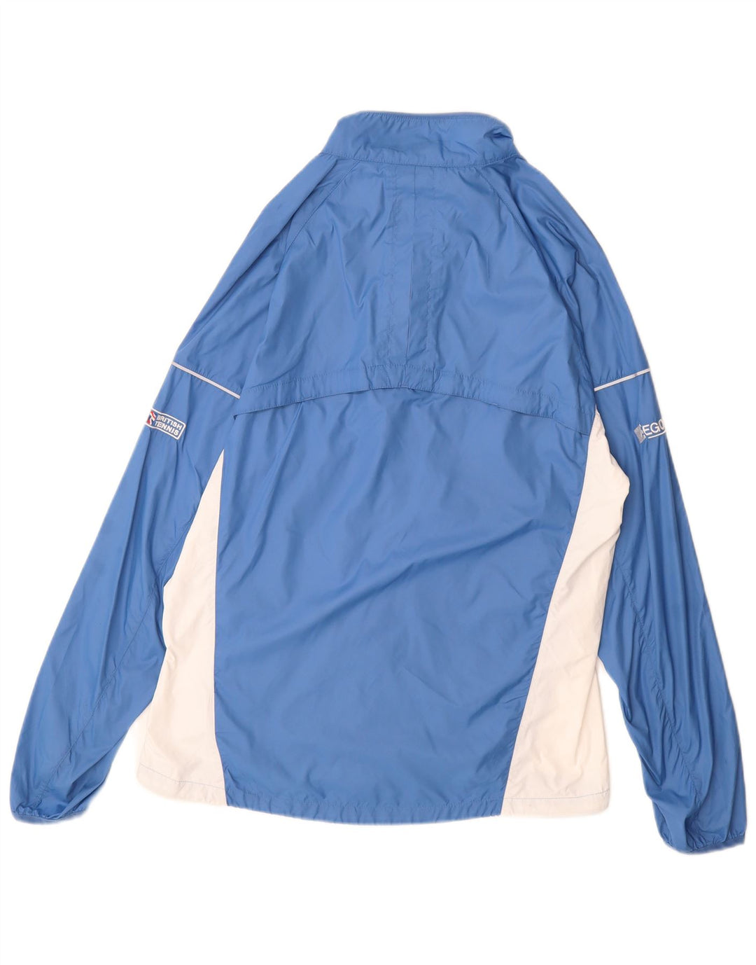 Chaqueta impermeable Nike para hombre ES 38 Azul medio Nylon con bloques de color